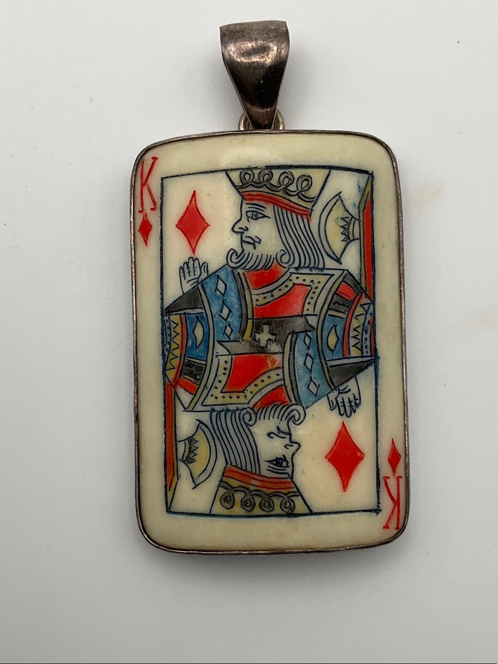 Charles Albert King of Diamonds Pendant